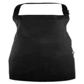Faitrade Bib Apron Black An adjustable pocket - Honesty Sales